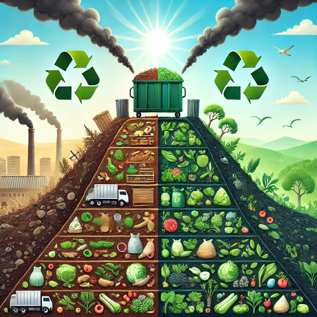 Landfills vs Composting: Food Waste & Climate Change