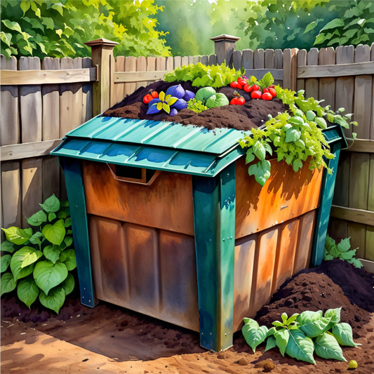 Build a compost bin at home