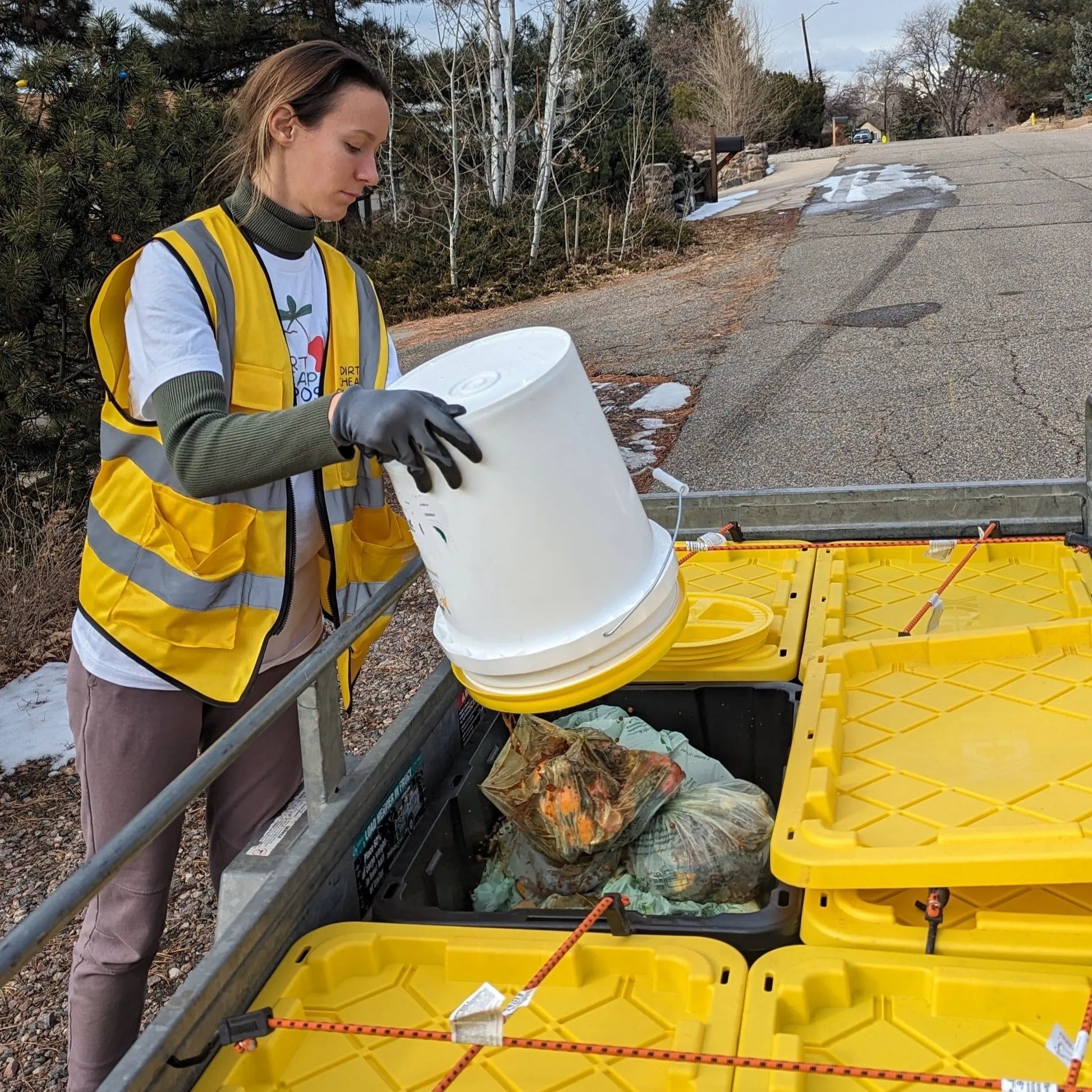 Weekly Home Compost Pickup Service Dirt Cheap Compost